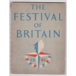 1951 The Festival of Britain - Grey cover official book printed by HMSO and in good condition