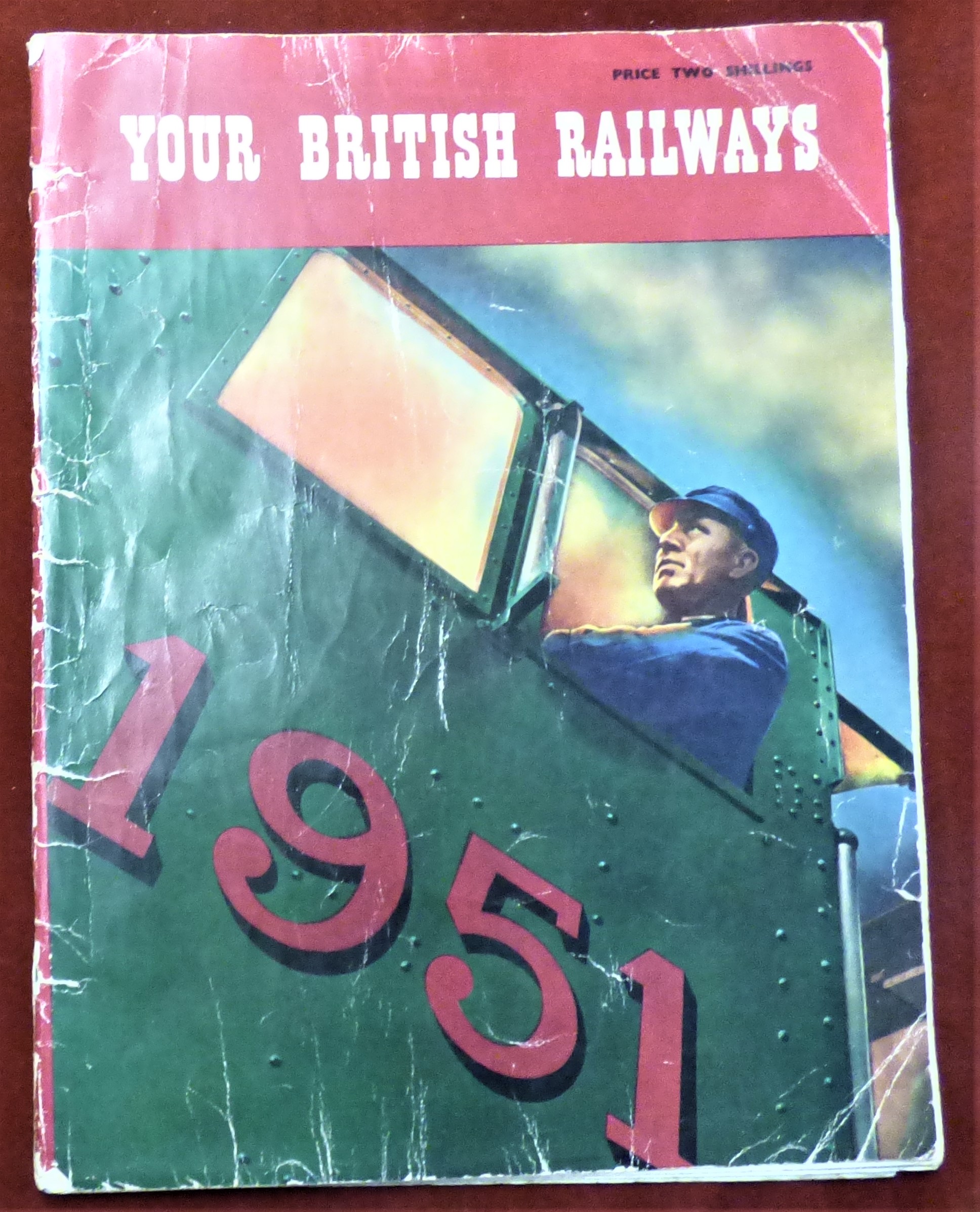 1951 Festival of Britain - Your British Railways Festival Edition in fair condition, scarce