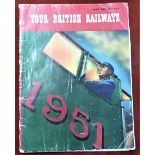1951 Festival of Britain - Your British Railways Festival Edition in fair condition, scarce