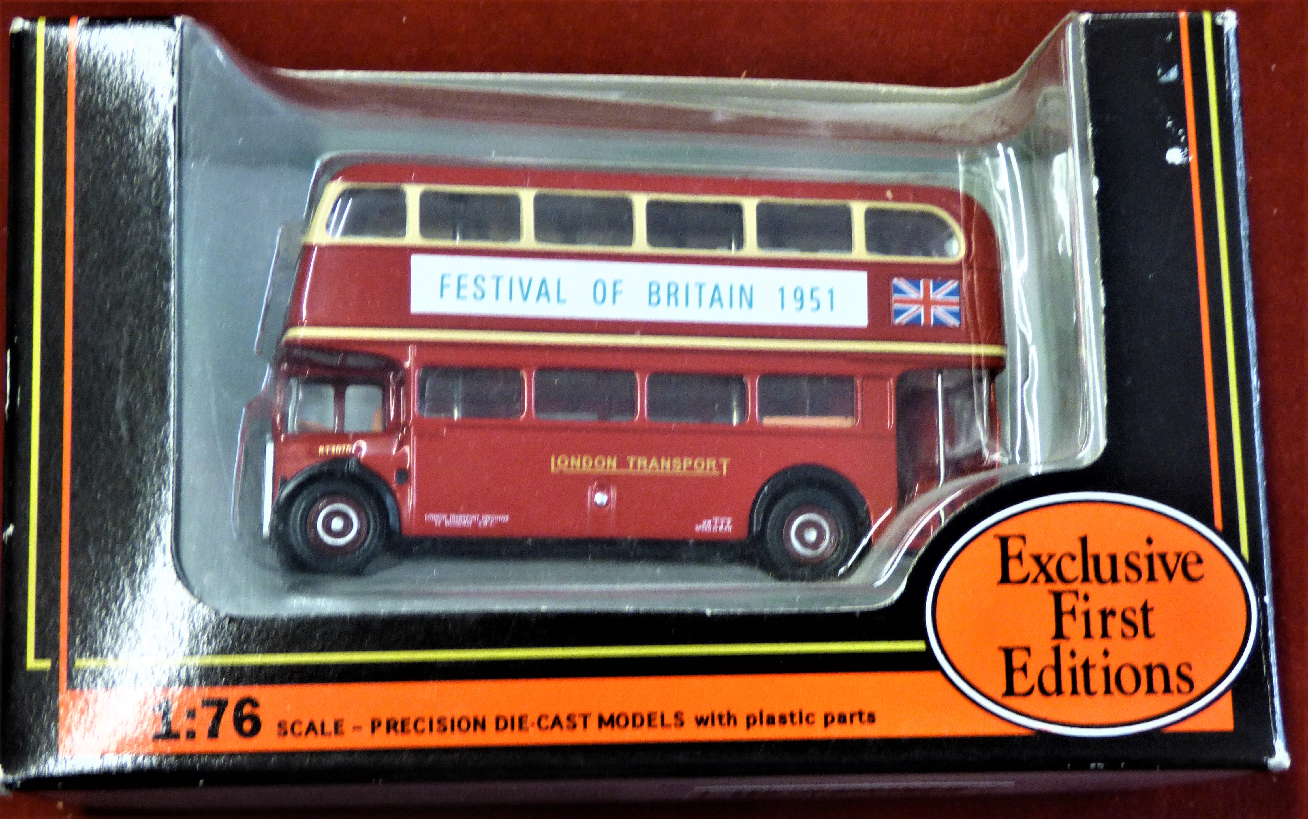 Festival of Britain AEC RT Bus London Transport Festival of Britain 10129 Exclusive First Editions