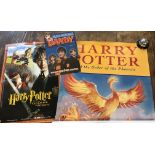 2 x Harry Potter Posters Order of the Phoenix (large rolled) and smaller The Chamber of Secrets (