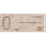 Bill of Exchange, 1905, Maison Robert, Arras, 5c Tax Stamp, a little stained