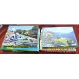 Vintage Jigsaw Puzzles (4) including: Good Companion 500 piece puzzle, Map Jigsaw, The Mayfair and a
