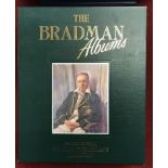 The Bradman Albums. Selections From Sir Donald Bradman's Official Collection. 2 Volume Set By