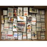 Players & Wills possibly full sets (not checked) 60+ sets of cigarette cards. Good to Very Good