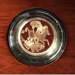 2018 Gold Proof Sovereign, Royal Mint cased with certificate