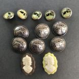 3 lots of Vintage Novelty Buttons