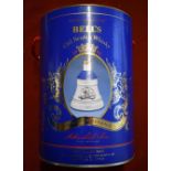 Bell's Princess Eugenie 1990 Whiskey decanter and contents. A ceramic Bell's decanter produced to