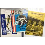 Chelsea FC Football programmes 1975-76 (Vol 1) Home (9) Away (10) Incl match reports