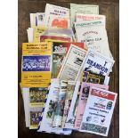 East Anglian local football programmes (mostly) some unusual, carton qty. including Great