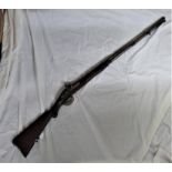 Percussion Cap Musket, in excellent condition with full working mechanism. An