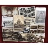 Postcards, good bundle with Topographical, many RPs, multi views etc (150-200)