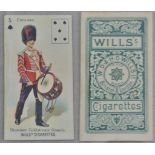 W.D. & H.O. Wills Ltd., Soldiers of the World (p/c inset) 1896 5 Clubs England Drummer Cold Stream