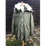 US Forces M65 Cold Weather[Extreme] Parka, fishtail style, unissued. Size XXL, to fit 41-45"