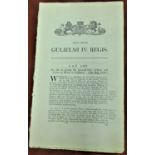 Norwich 1830 - An Act (Anno Primo Gulielmi IV. Regis.) to Permit the general sale of Beer and