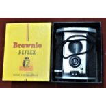 Vintage Rare Collectible Brownie Reflex, Made In England, Kodak Ltd. Camera in original box