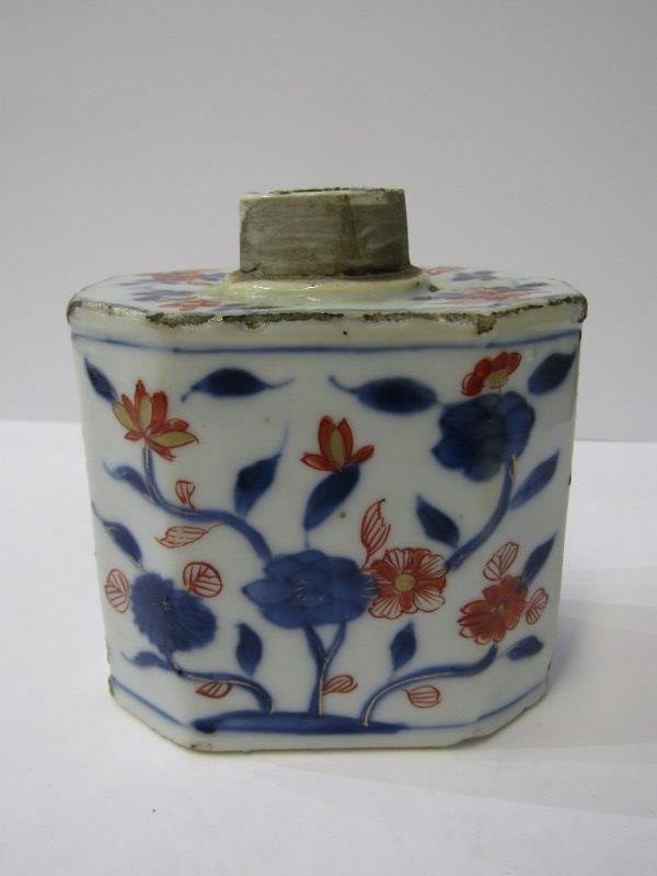 ORIENTAL CERAMICS, Chinese Imari rectangular tea caddy (numerous glaze chips), also 18th Century - Image 14 of 23