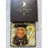 E.C.C INTERNATIONAL CHARACTER JUG, William Cookworthy, limited edition of 264 of 500, boxed