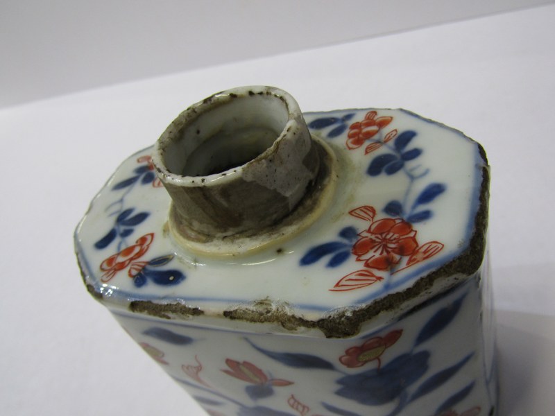 ORIENTAL CERAMICS, Chinese Imari rectangular tea caddy (numerous glaze chips), also 18th Century - Image 16 of 23