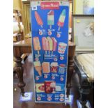 VINTAGE SIGN, Lyons Maid Ice Cream, 27" high