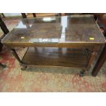 RETRO, 2 tier low buffet trolley, 28" length