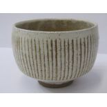 STUDIO POTTERY, David Leach Lowerdown Pottery, 5" dia, incised decoration bowl, personal seal mark