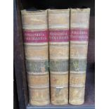 CORNWALL REFERENCE, "Boase & Courtney" Bibliotheca Cornubiensis, 1874/82 in 3 half leather bound
