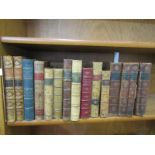 LEATHER BOUND BOOKS, John Milton "Paradise Lost", 1790, 9th edition in 2 volumes, together with "