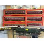 MODEL RAILWAY, OO guage Triang British Railways diesel locomotive, together with 10 assorted