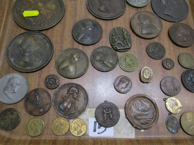 MEDALLION COLLECTION, a collection of approx. 48 medallions & tokens, English & Continental - Image 3 of 3