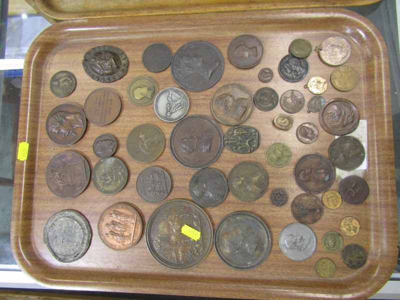 MEDALLION COLLECTION, a collection of approx. 48 medallions & tokens, English & Continental