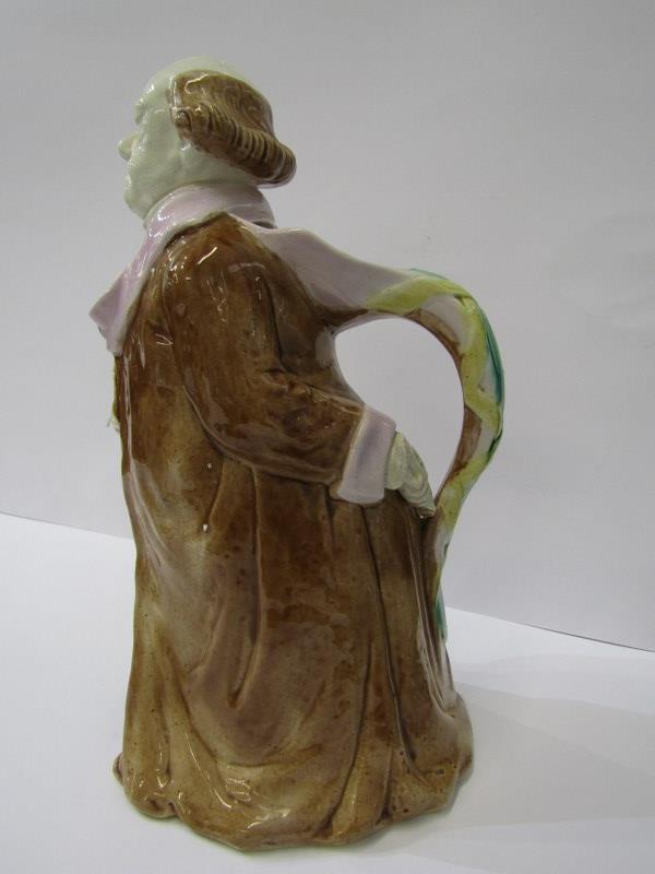 MAJOLICA JUG, 19th Century Holdcroft Judge jug, 11" height - Image 2 of 4