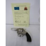 FIREARMS, Hopkins & Allen 0.38 5 chamber revolver (with deactivation certificate)