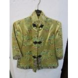 ORIENTAL TEXTILES, silk embroidered Chinese jacket