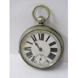 GENTLEMAN'S POCKET WATCH with Roman numerals, appears in working condition