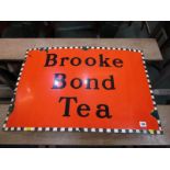 ENAMEL SIGN, Brooke Bond Tea, enamel sign, 20" height x 30" width