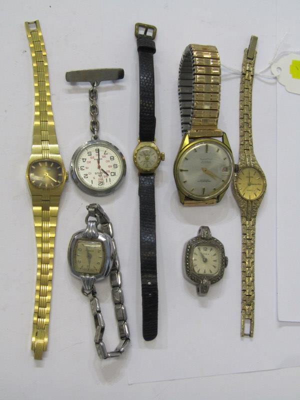 WRIST WATCHES, collection of wrist watches including gent's automatic and ladies