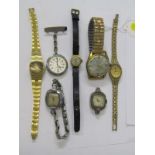 WRIST WATCHES, collection of wrist watches including gent's automatic and ladies
