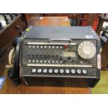 VINTAGE TELEPHONE EXCHANGE, 15" width