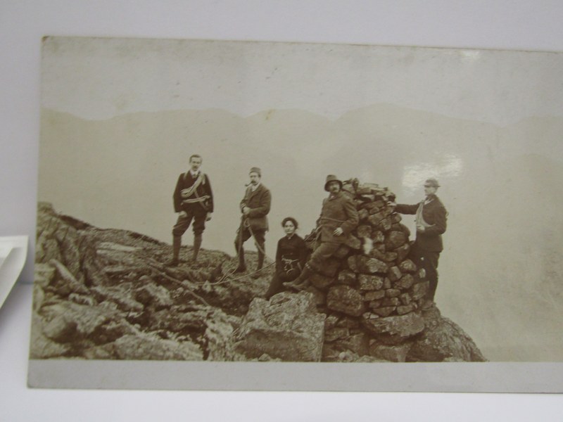 VINTAGE POSTCRDS, modern album of over 50 postcards relating to rock climbing and The Lake District, - Image 5 of 6