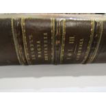 CORNWALL, Daniel & Samuel Lysons "Magna Britannia - Cornwall" 1814 in period leather binding