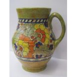 CHARLOTTE RHEAD, Crown Ducal 10" jug, "Byzantine" pattern no 1872