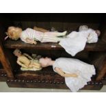 VINTAGE DOLLS, Armand Marseilles bisque headed doll, 390N-A.11.M. also, S.F.B.J. bisque headed