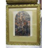 STANHOPE ALEXANDER FORBES (1857-1947), signed watercolour "The Great Fire of London", signed working