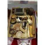 A good collection of miscellaneous items to include card cases, scent bottles, letter openers etc.