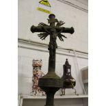 A processional crucifix.