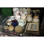 A quantity of decorative and household china, glass etc.