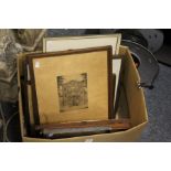 Various engravings and prints.