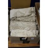 A box of lace and linen.