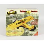 GEARBOX LIMITED EDITION STINSON DETROITER REPLICA PENNZOIL AIRPLANE COIN BANK. RRP: £50.
